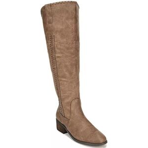 Carlos by Carlos Santana Briar Tan over Knee-High Boots Size  9